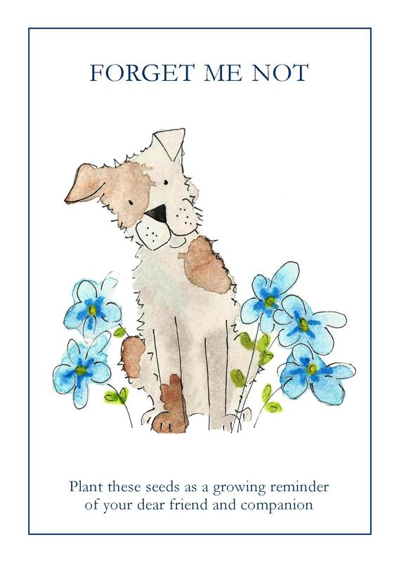 Forget me not pet best sale